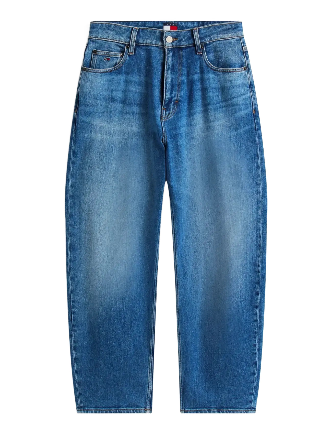 Tommy Jeans JEANIE BALLOON  BI0134 - Laia säärega teksad - DENIM MEDIUM / blue