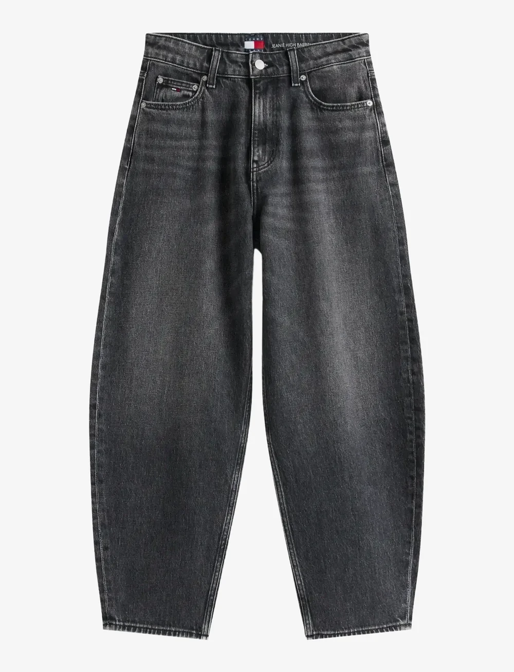 Tommy Jeans - JEANIE BALLOON BI0187 - barrel jeans - denim black - 1