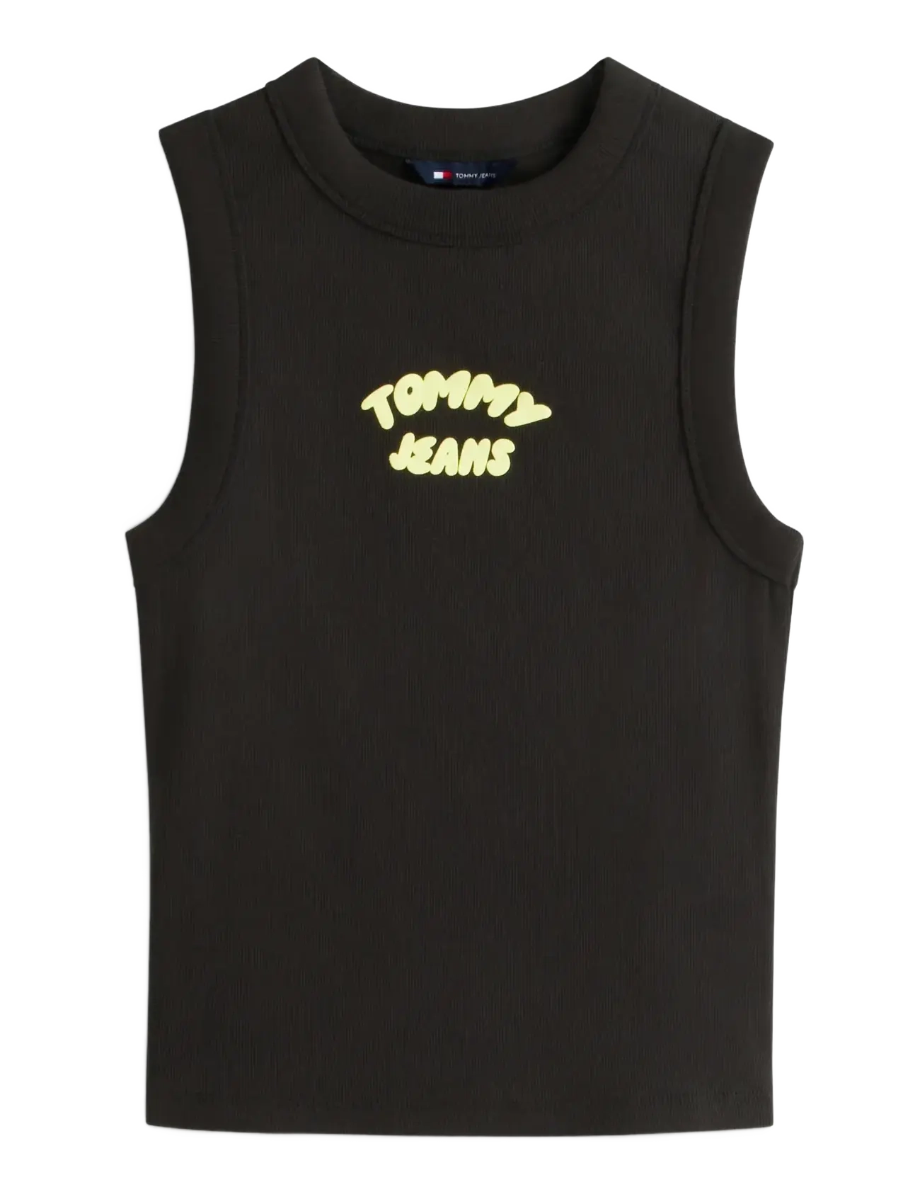 TOMMY JEANS Tjw Slim Sh Tj Bubble Tank Schwarz - L - Damen