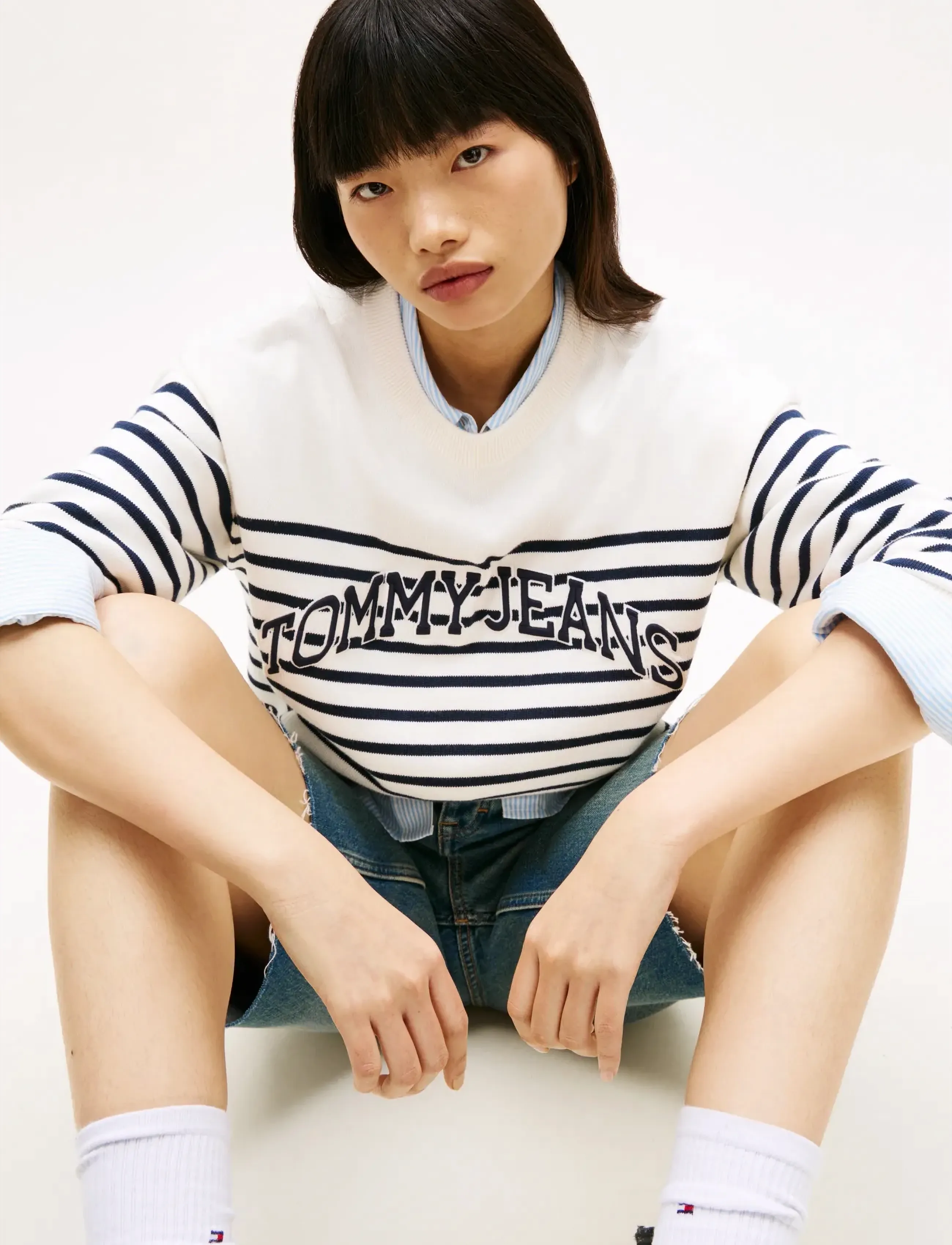 Sweatshirts Tommy Jeans Tjw Varsity Crew Nec 8