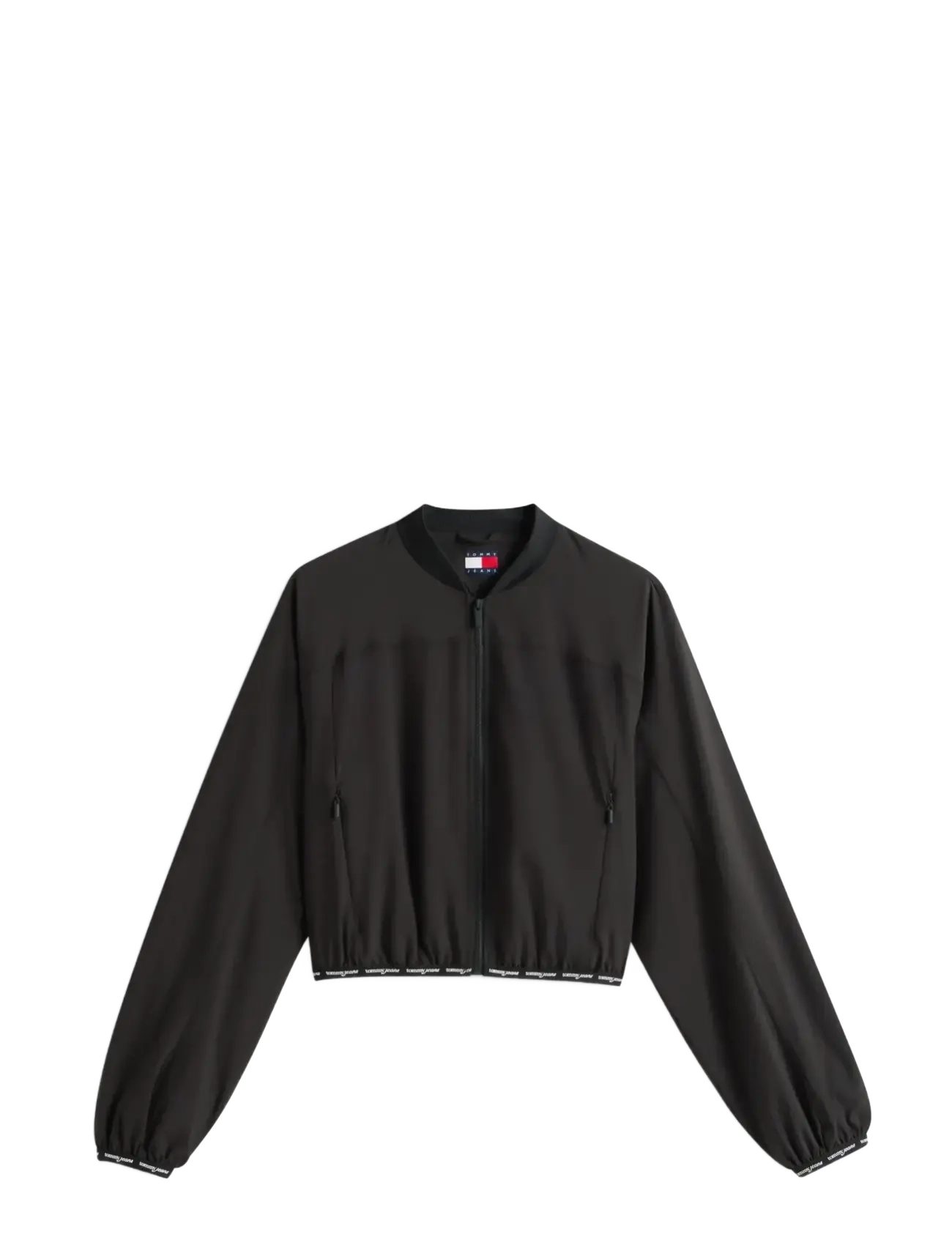TOMMY JEANS Tjw Logo Binding Bomber Schwarz - XS - Damen