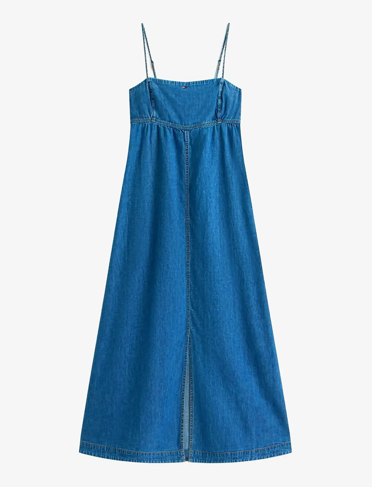 Tommy Jeans - TJW CHAMBRAY MAXI DRESS EXT - suvekleidid - denim medium - 1