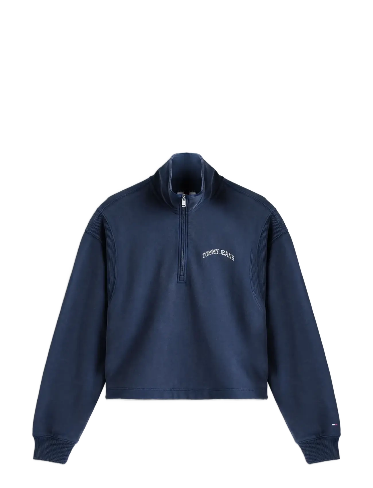 Tommy Jeans TJW RLX SH VARSITY 1/4 ZIP - Sweatshirts - DARK NIGHT NAVY / navy