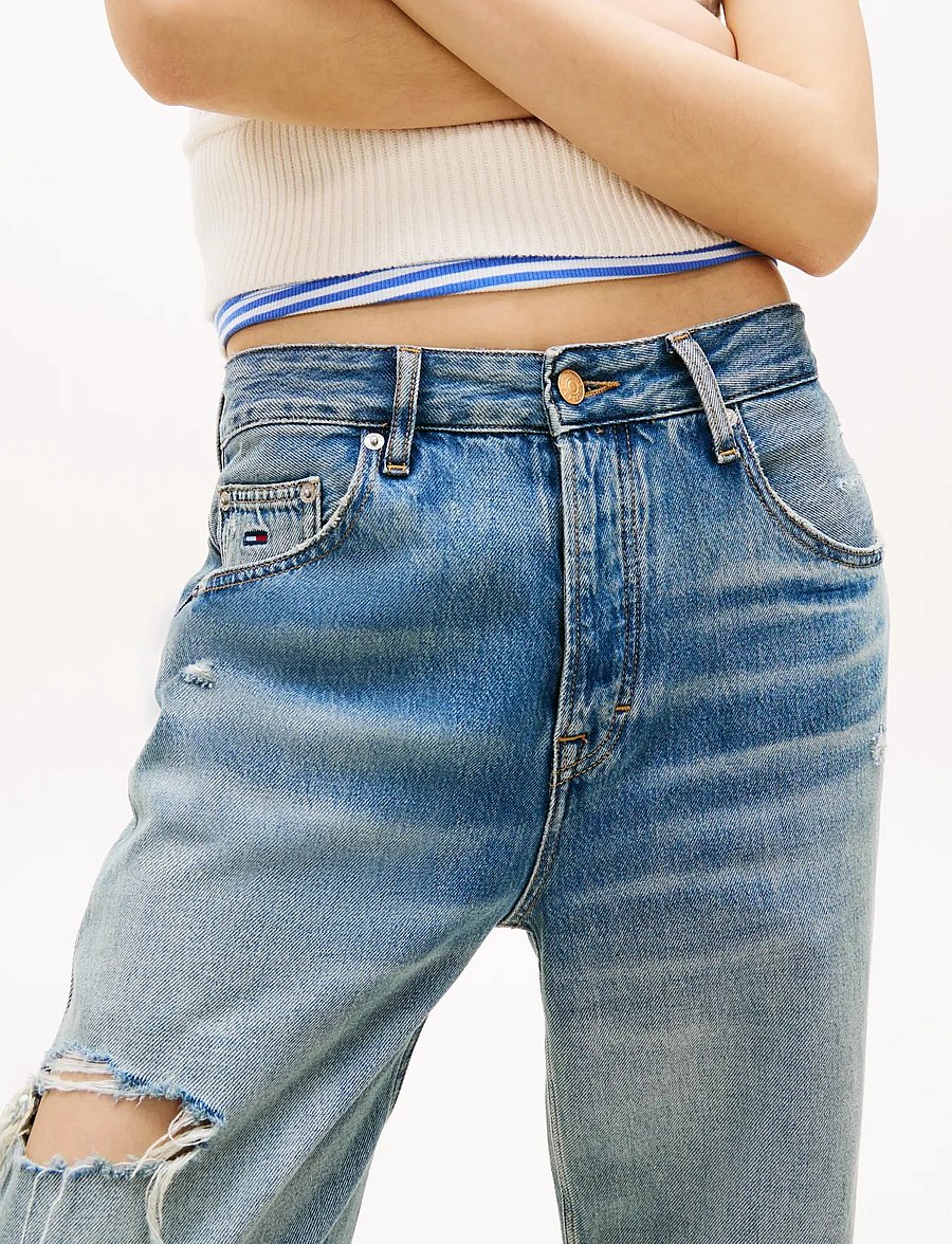 Tommy Jeans - MIA MR RLXD STR CBF BJ2038 - regular jeans - denim medium - 4