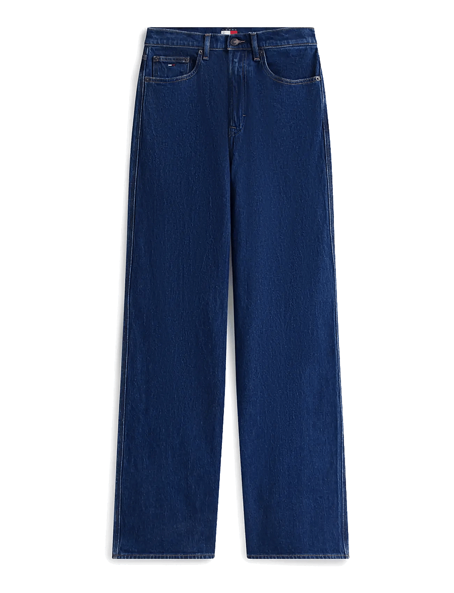 Tommy Jeans - CLAIRE HIGH RISE WIDE AI4159 - laiad teksad - denim dark - 1