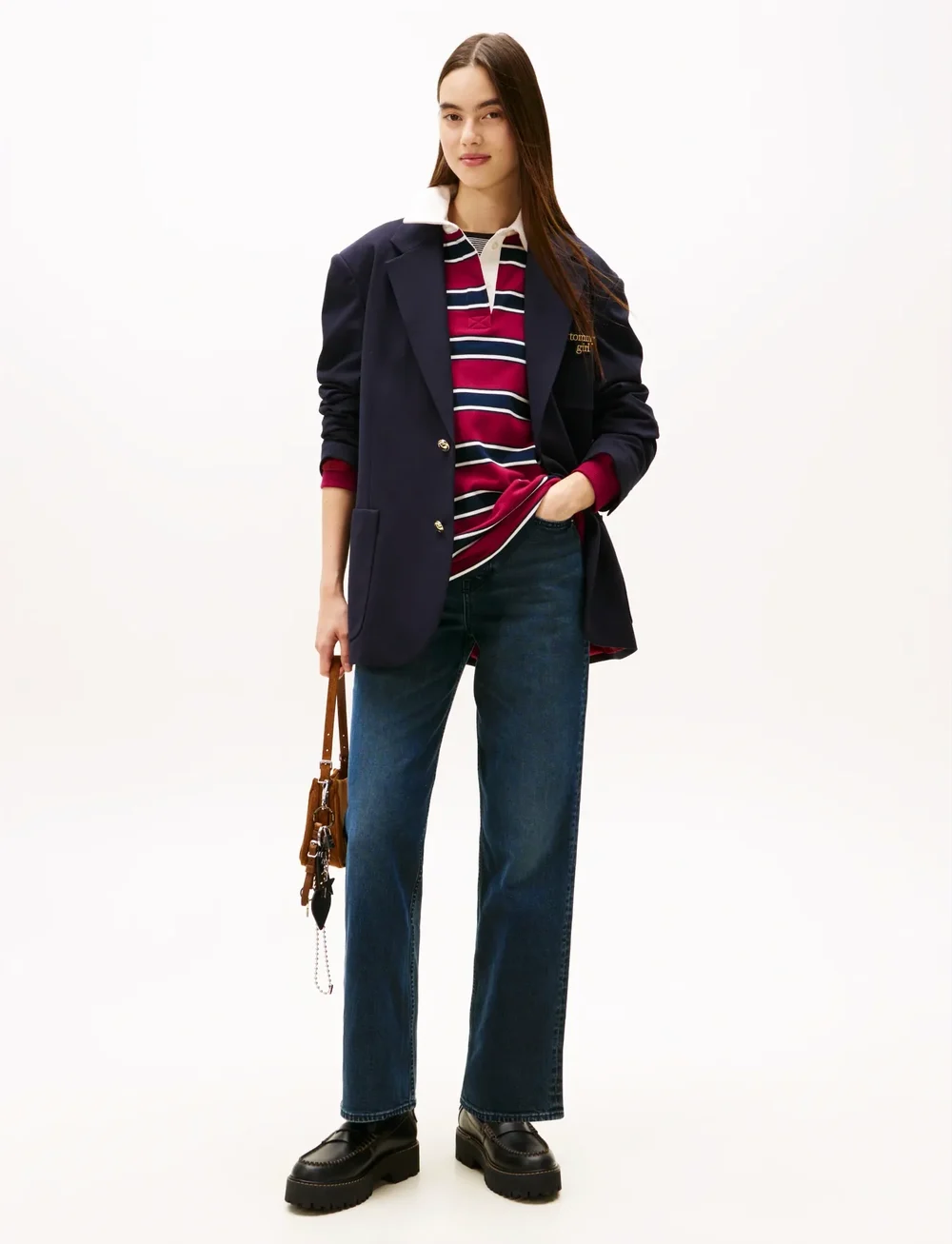 Tommy Jeans - LAYLA HR SLIM STR CBF EI5162 - regular jeans - denim blue black - 2