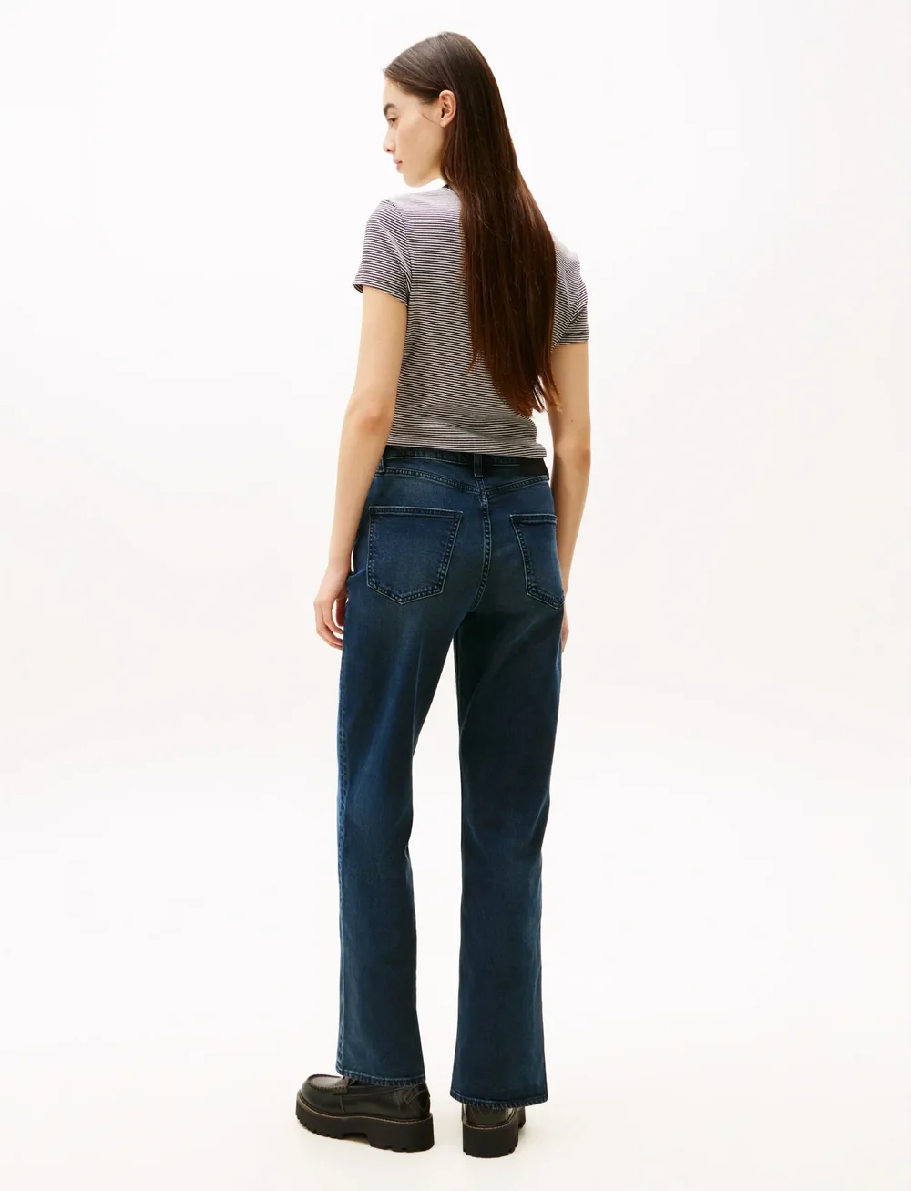 Tommy Jeans - LAYLA HR SLIM STR CBF EI5162 - regular jeans - denim blue black - 4