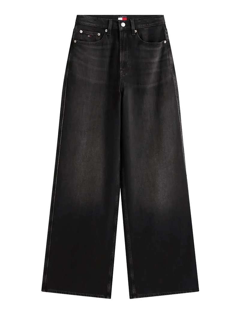 Tommy Jeans - CLAIRE HR WD BI5181 - brede jeans - denim black - 1