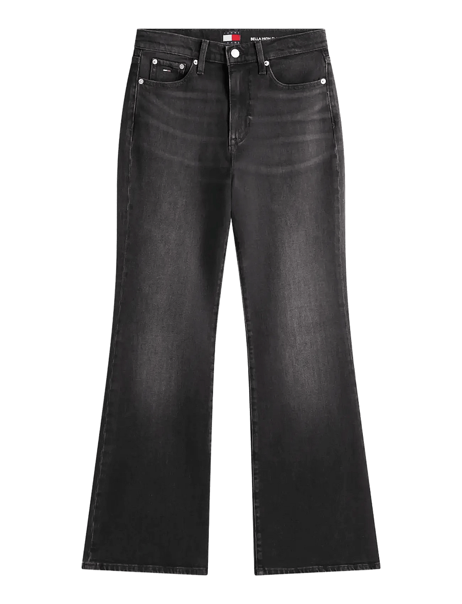 Tommy Jeans - BELLA HGH FLR BI5181 - jeans évasés - denim black - 1