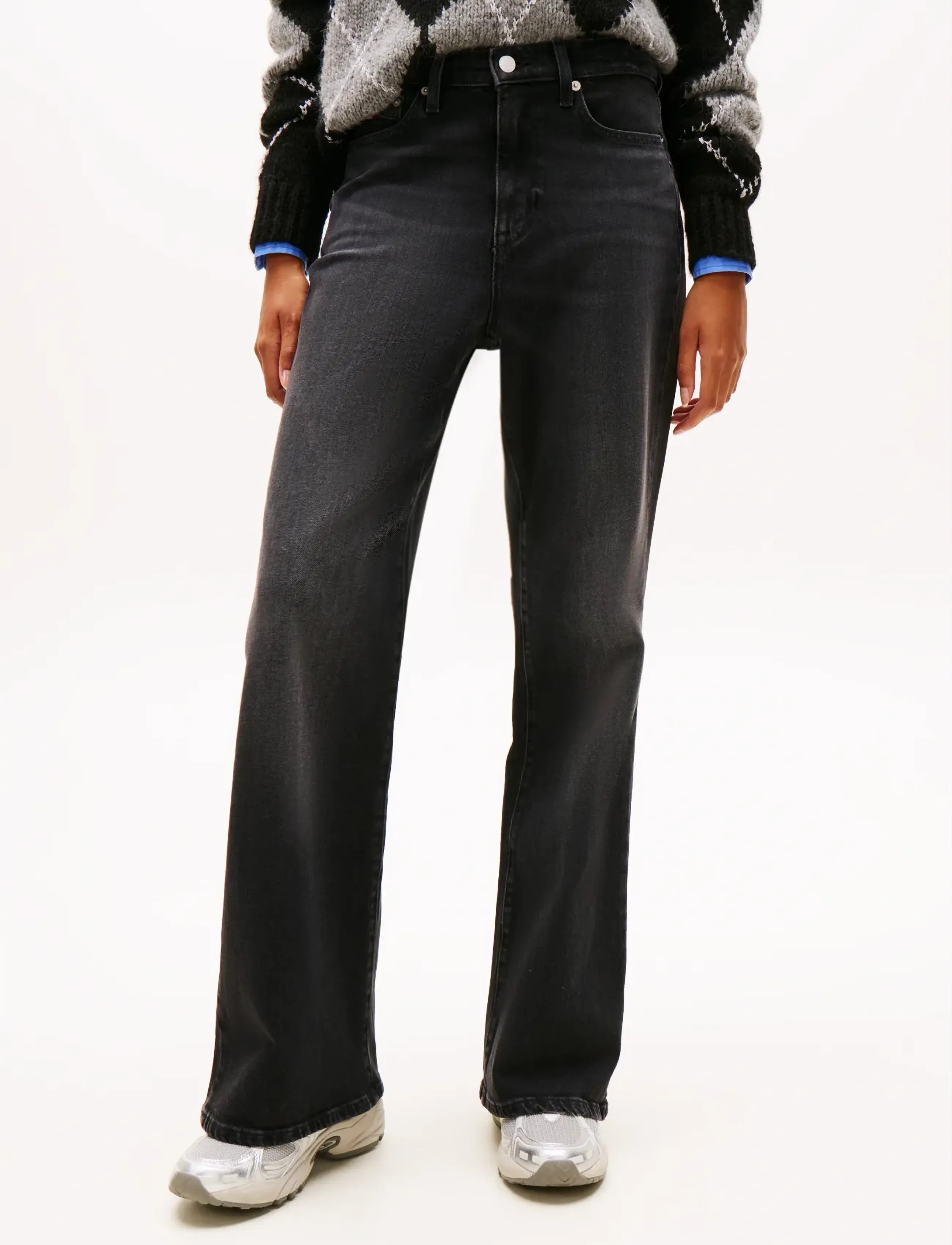 Tommy Jeans BELLA HGH FLR BI5181 - Tommy Hilfiger - DENIM BLACK / black