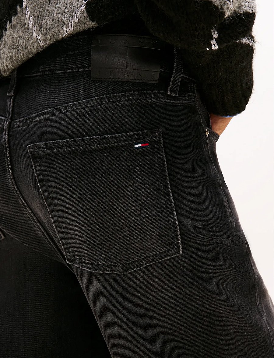 Tommy Jeans - BELLA HGH FLR BI5181 - jeans évasés - denim black - 4
