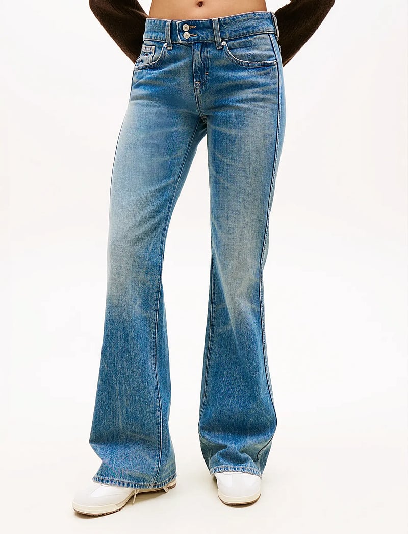 Tommy Jeans - SIA LOW BOOTCUT EI2033 - regular jeans - denim medium - 0
