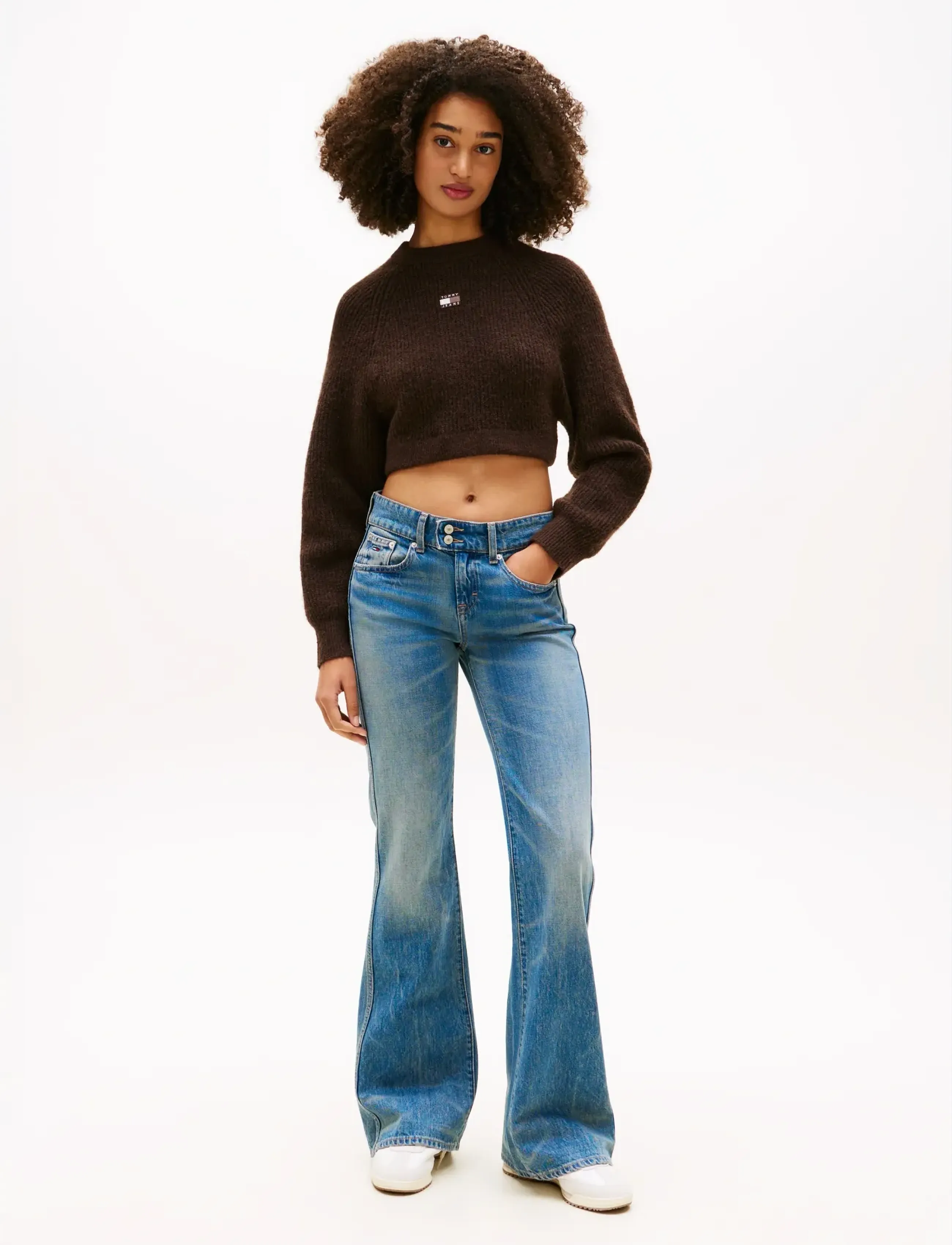 Tommy Jeans - SIA LOW BOOTCUT EI2033 - regular jeans - denim medium - 3