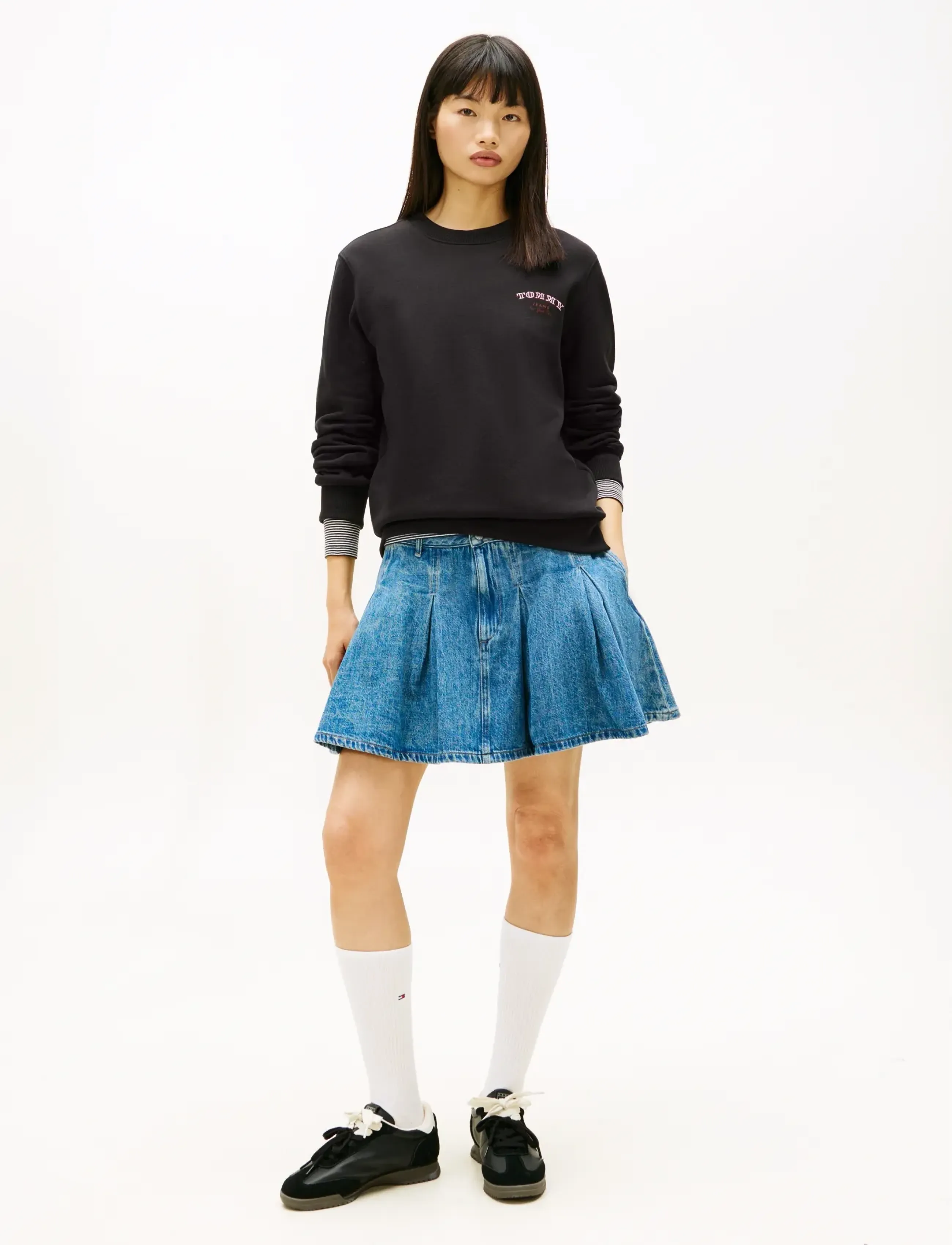 Tröjor Tommy Jeans Tjw Reg Dollar Stack 3