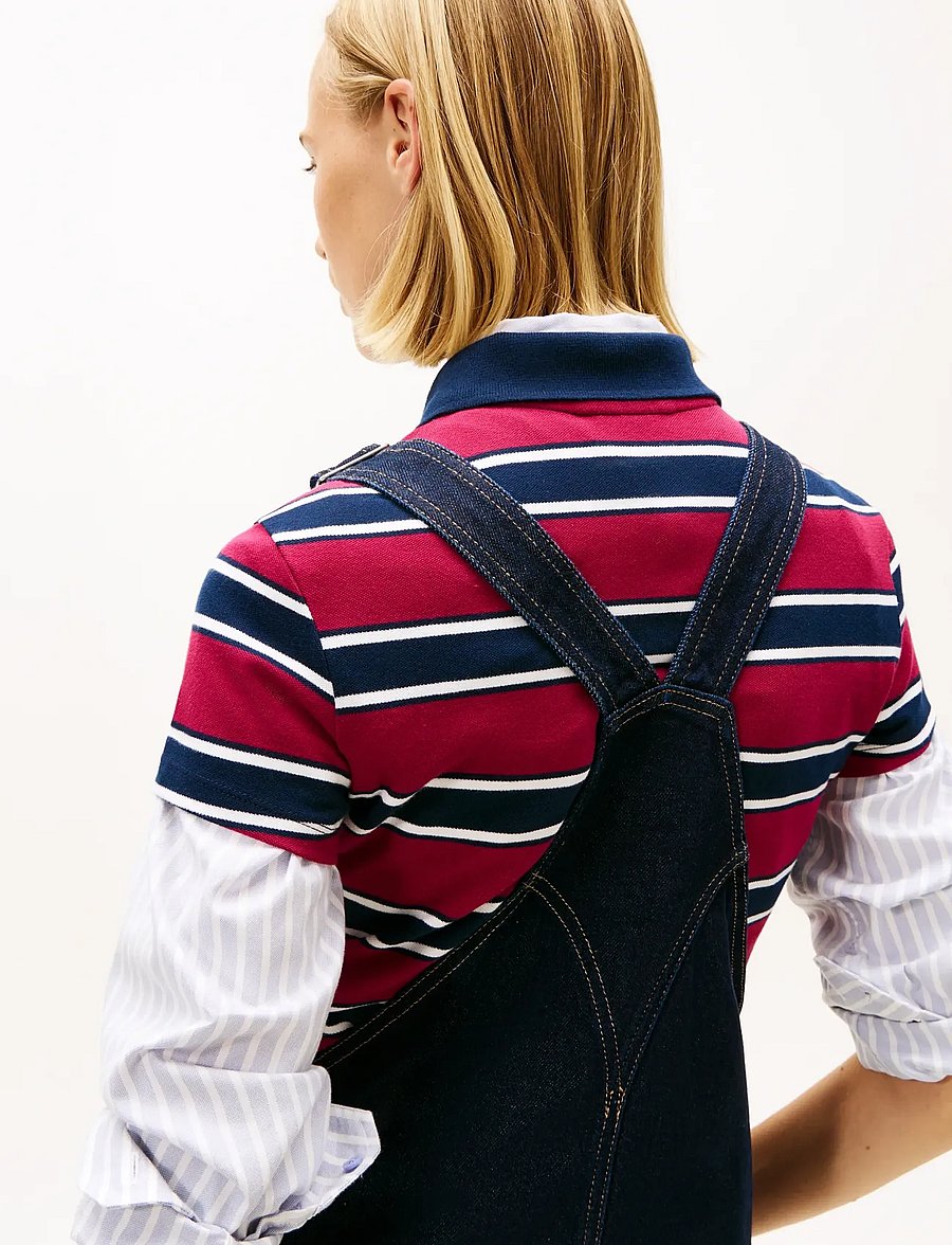 Tommy Jeans - DUNGAREE DENIM DRESS EI5050 EXT - denimkjoler - denim dark - 3