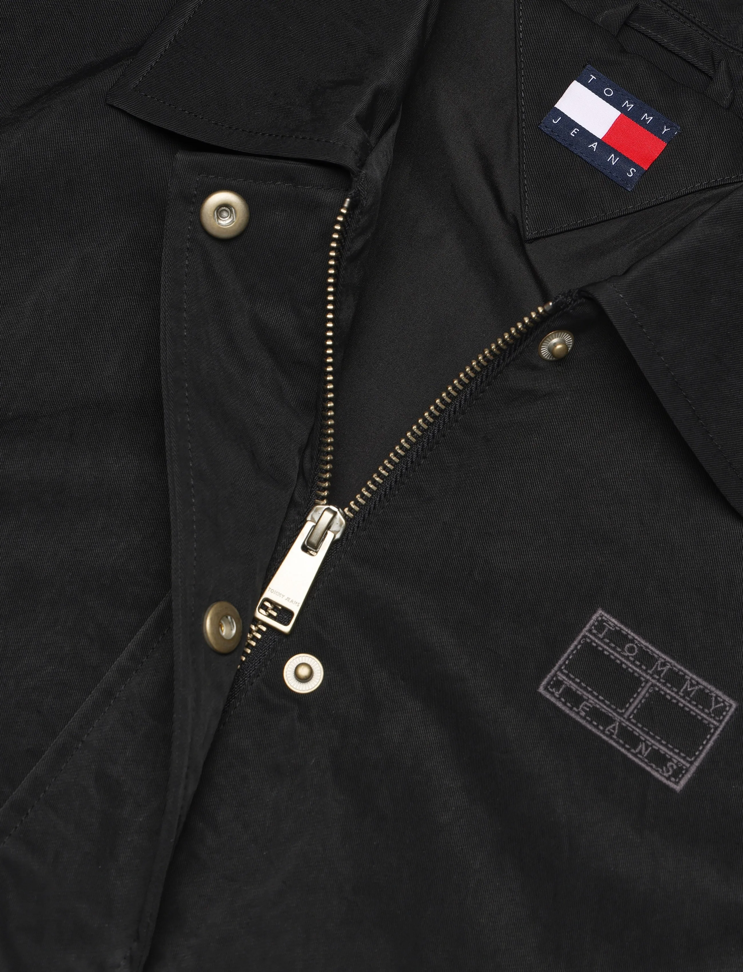 Tommy Jeans - TJW COACH COLLAR JACKET - black - 2