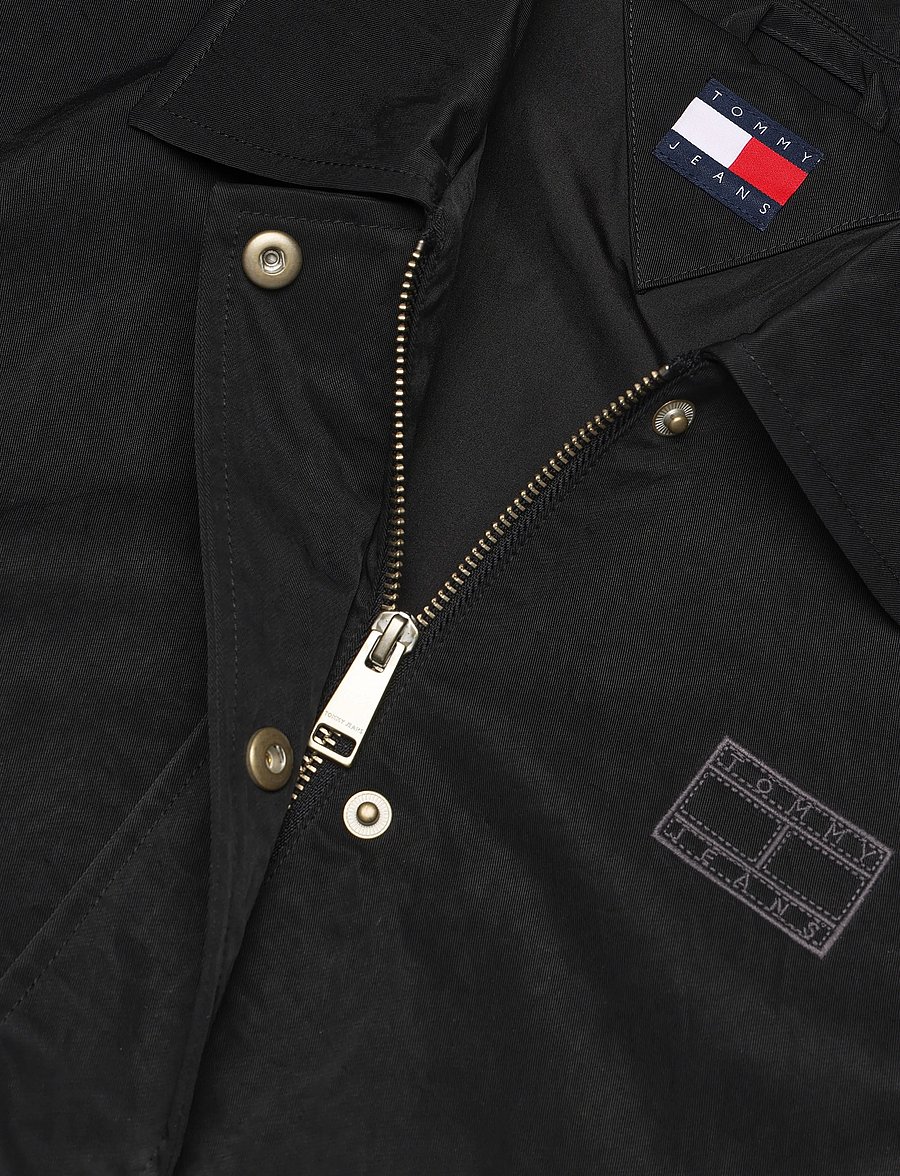 Tommy Jeans - TJW COACH COLLAR JACKET - frühlingsjacken - black - 2