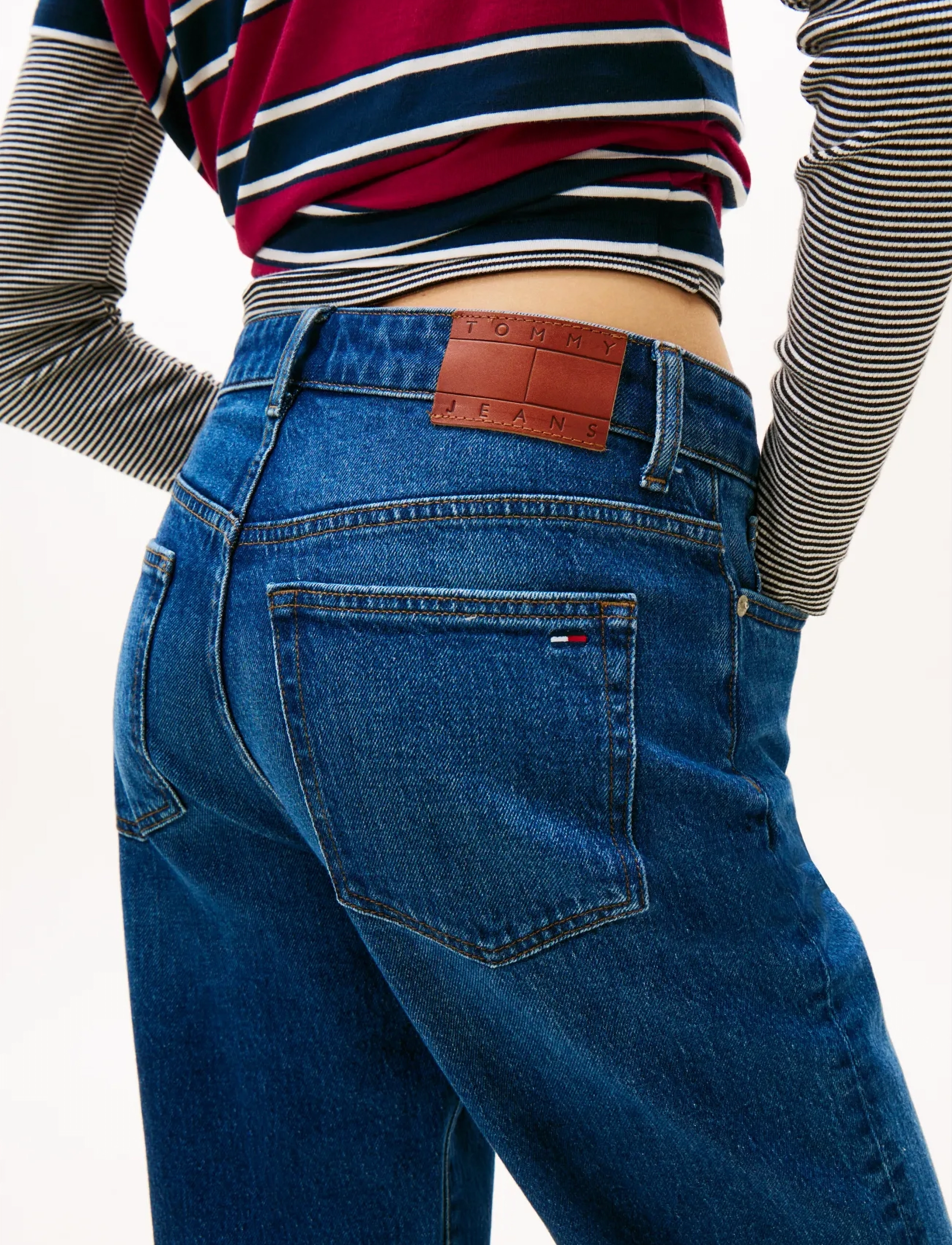 Tommy Jeans - KIRA MR SLIM STR BI0152 - regular jeans - denim dark - 3