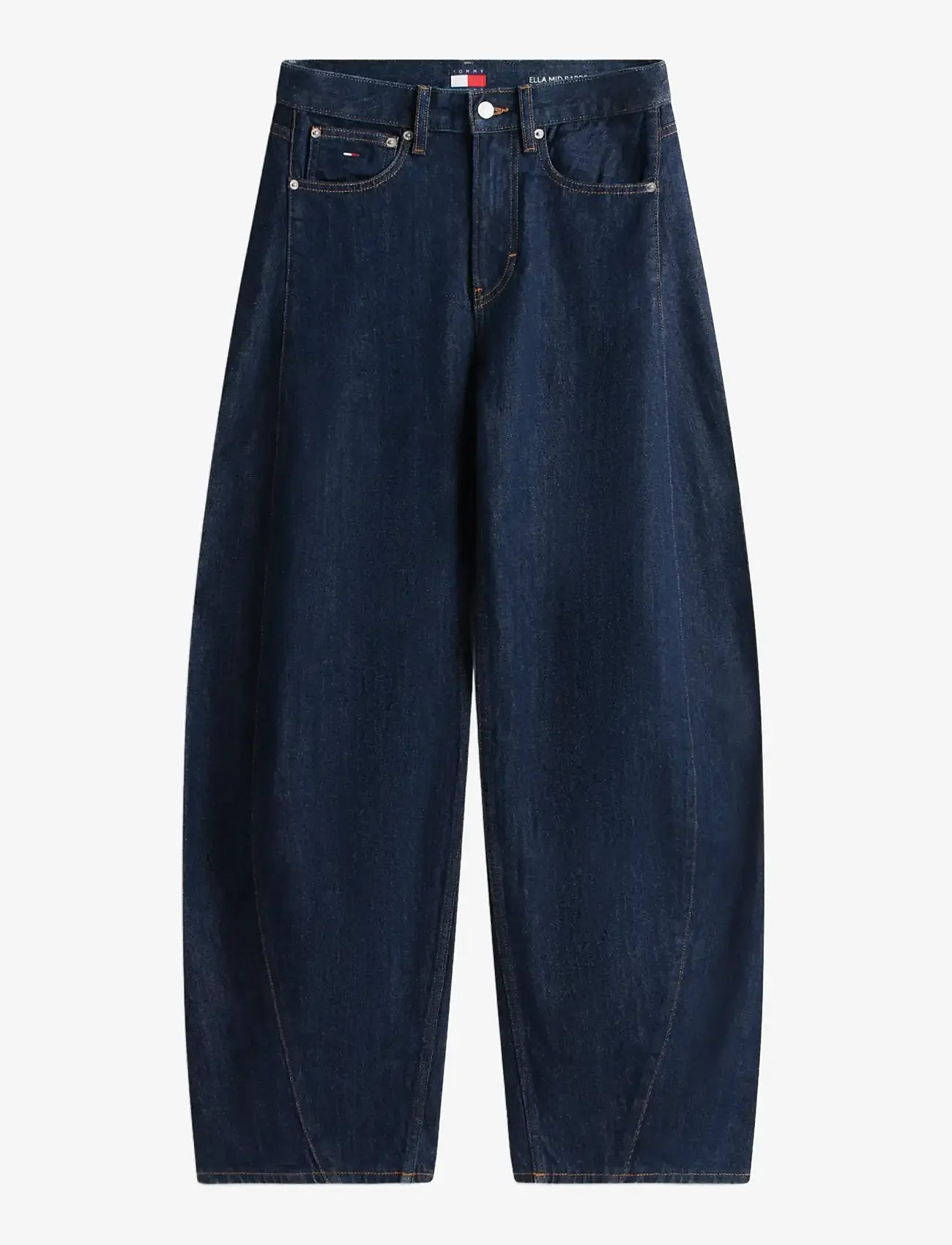 Tommy Jeans - ELLA MID BARREL DI4156 - barrel jeans - denim dark - 1