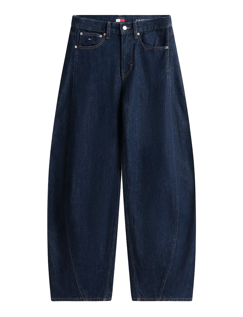 Tommy Jeans - ELLA MID BARREL DI4156 - barrel jeans - denim dark - 1