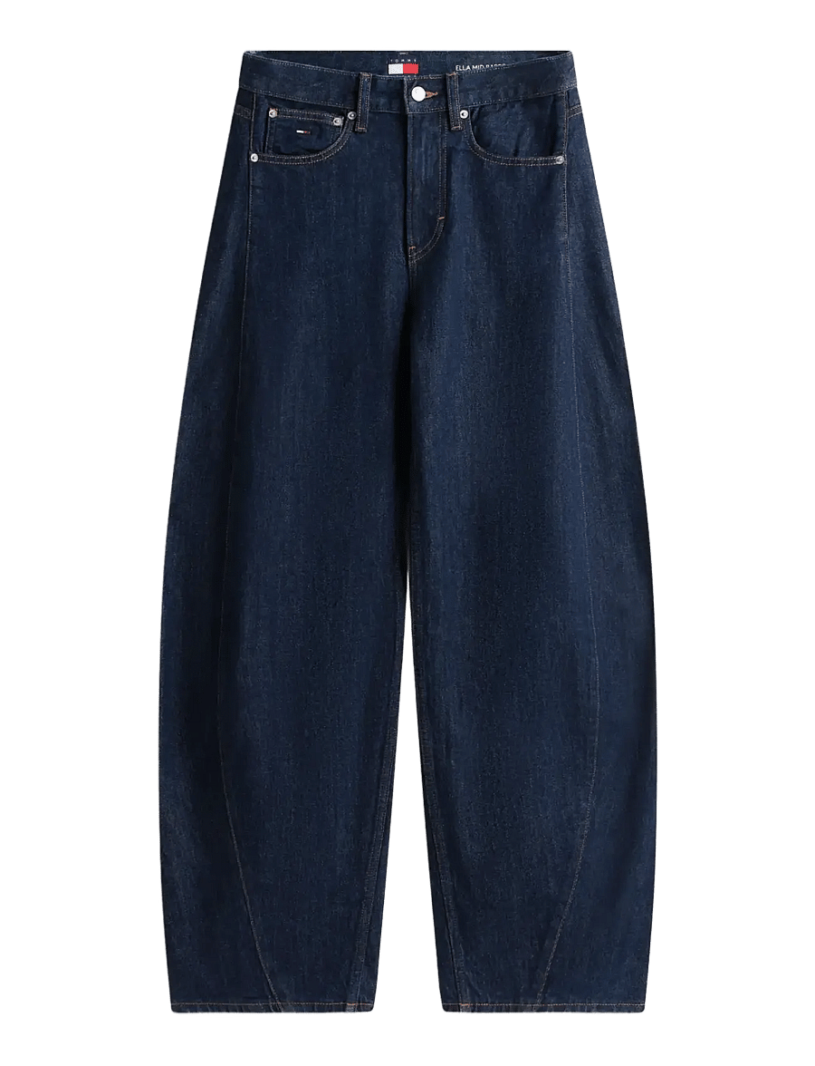 Tommy Jeans - ELLA HIGH RISE BARREL DI4156 - barrel jeans - denim dark - 1