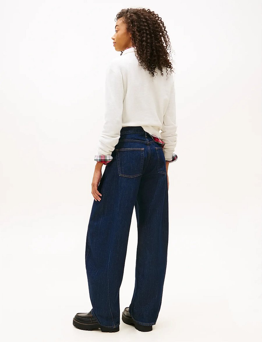 Tommy Jeans - ELLA HIGH RISE BARREL DI4156 - barrel jeans - denim dark - 2