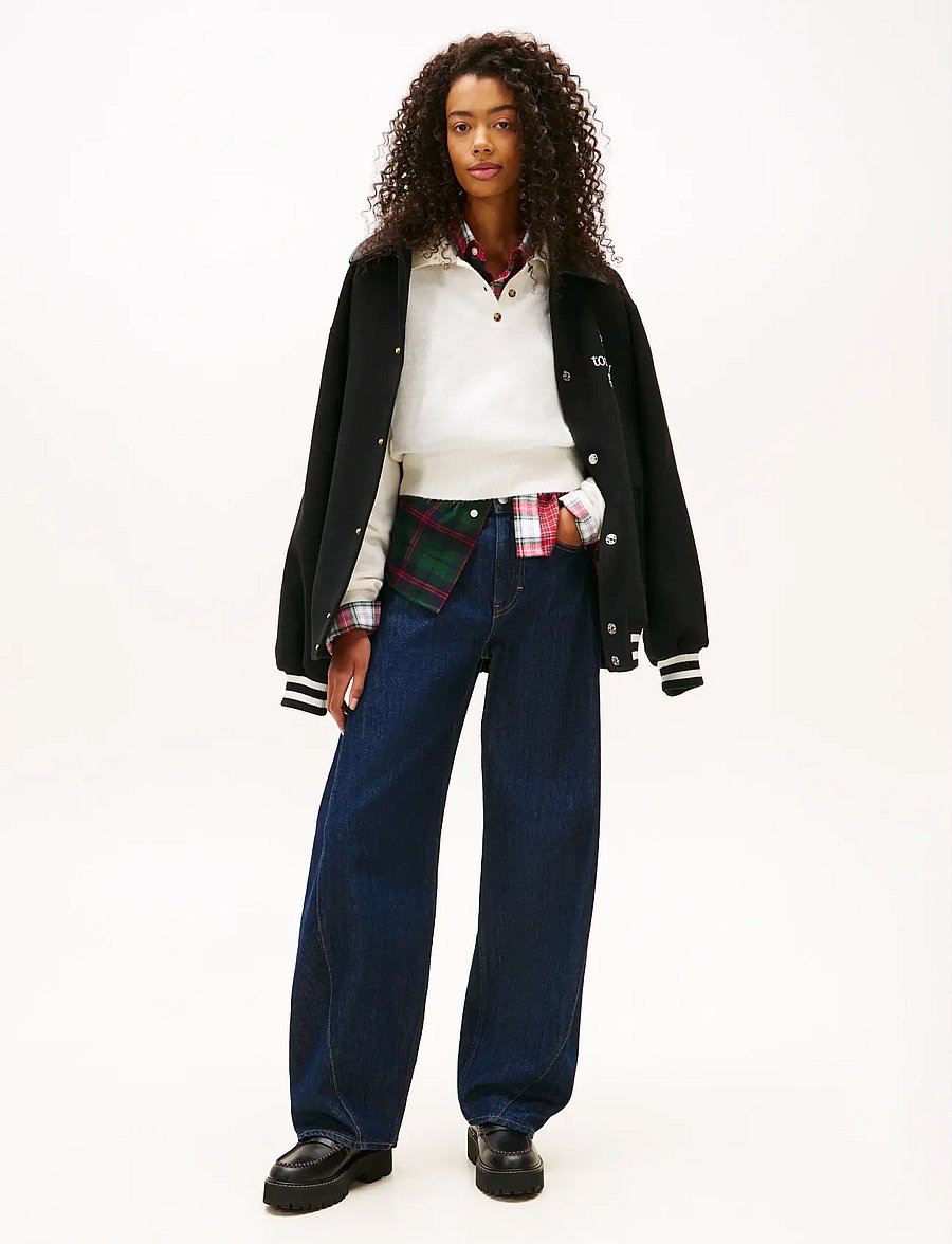 Tommy Jeans - ELLA HIGH RISE BARREL DI4156 - barrel jeans - denim dark - 3