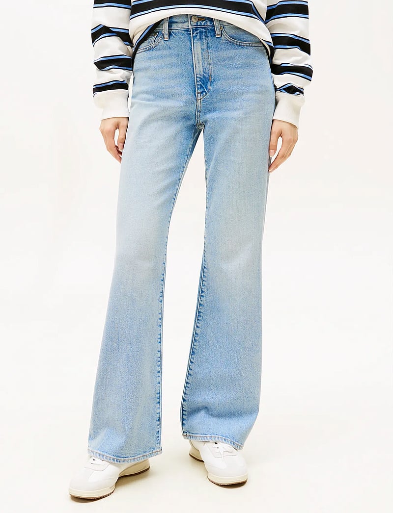 Tommy Jeans - BELLA HGR FLR BI0112 - tavalised teksad - denim light - 3