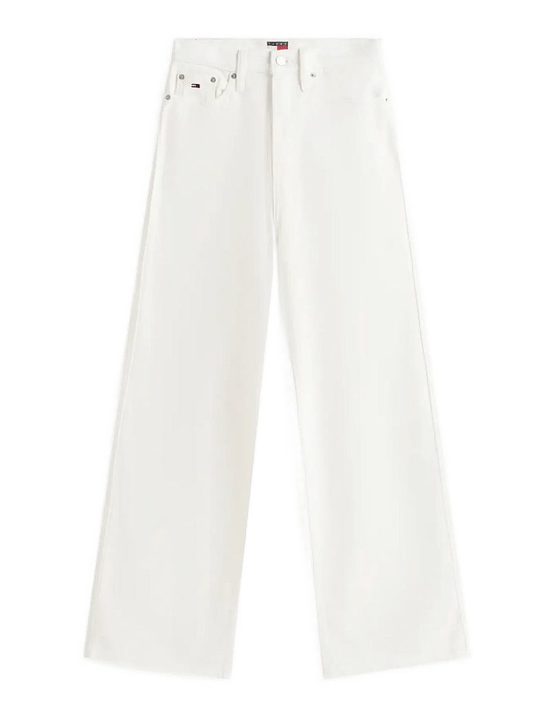 Tommy Jeans - CLAIRE HR WD BJ4199 - laia säärega teksad - denim white - 1