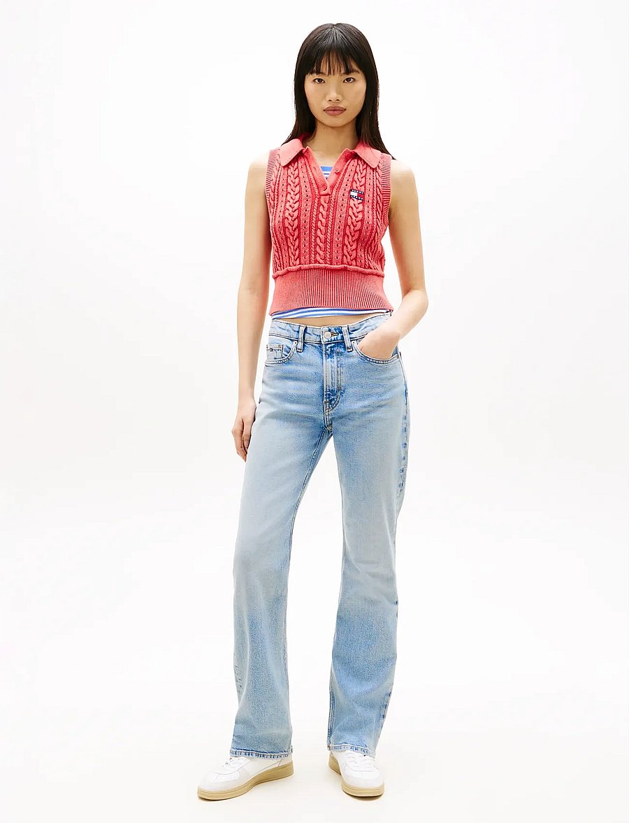 Tommy Jeans - CLEO MID BOOTCUT BI0112 - bootcut jeans - denim light - 3