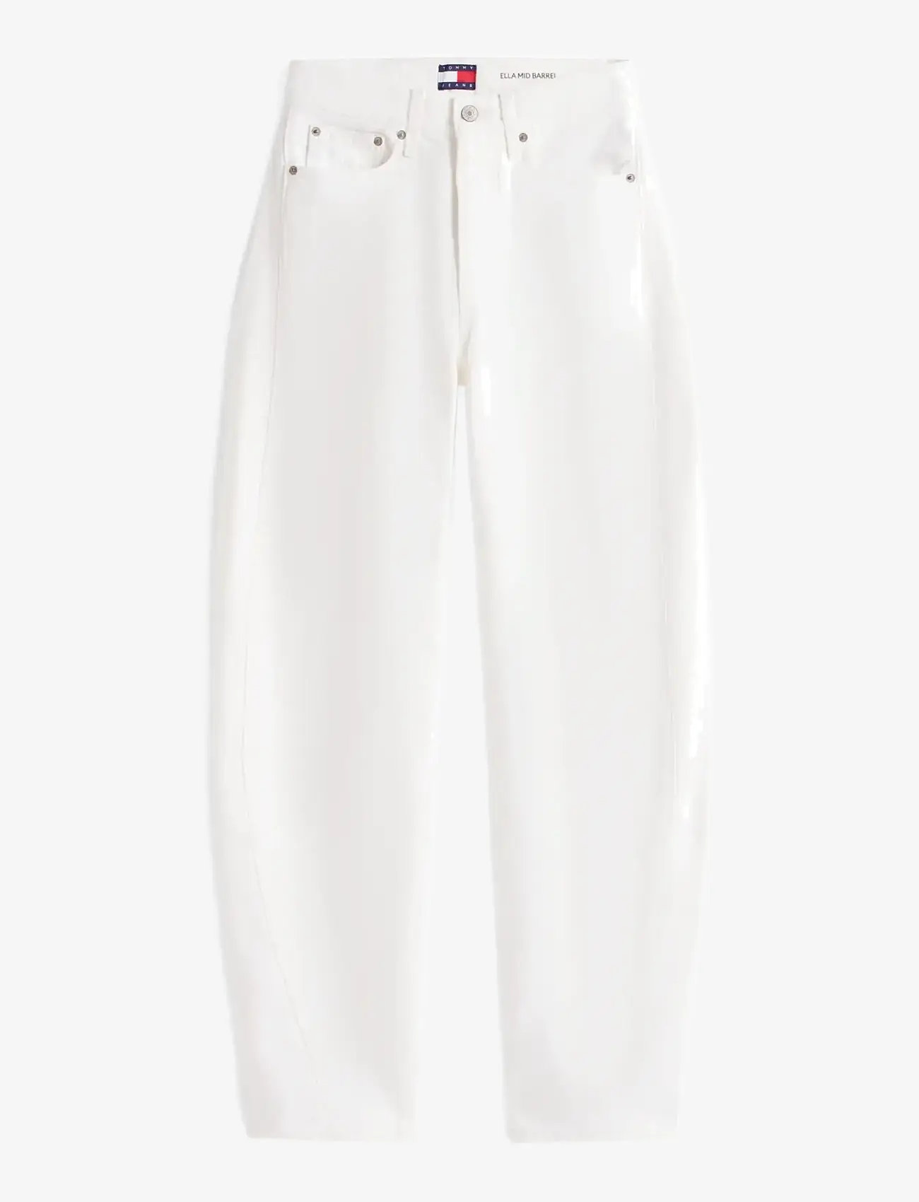 Tommy Jeans - ELLA MID BARREL CBF FLG BJ6099 - barrel jeans - denim white - 1