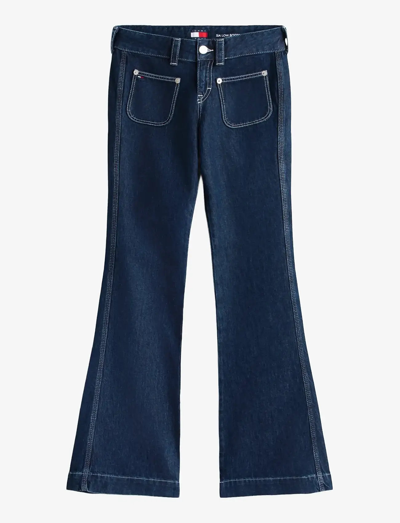 Tommy Jeans - SIA LW BOOTCUT SAILOR BJ6058 - bootcut jeans - denim dark - 1