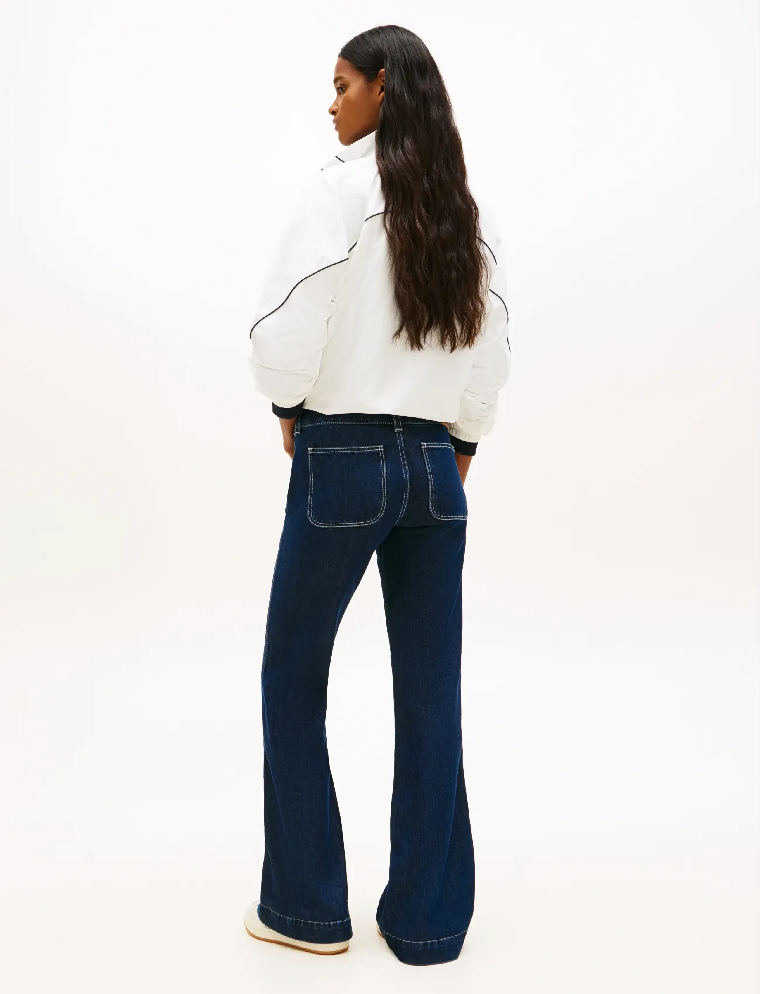 Tommy Jeans - SIA LW BOOTCUT SAILOR BJ6058 - bootcut jeans - denim dark - 2