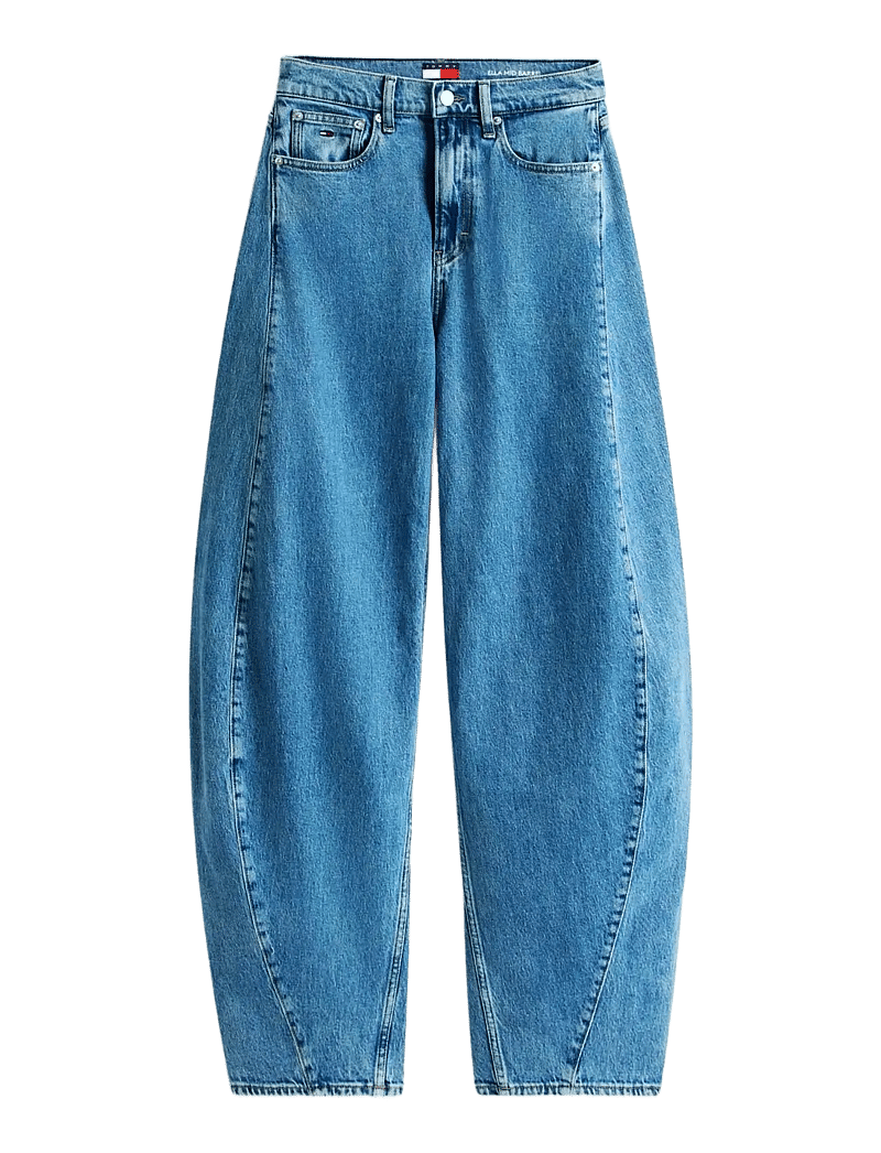 Tommy Jeans - ELLA MID BARREL BJ4138 - barrel jeans - denim medium - 1