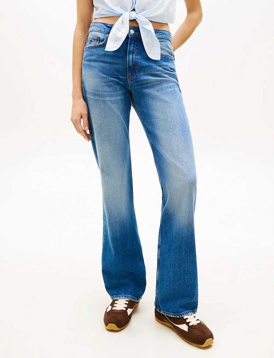 Tommy Jeans - CLEO MID BOOTCUT BJ5137 - bootcut jeans - denim medium - 0