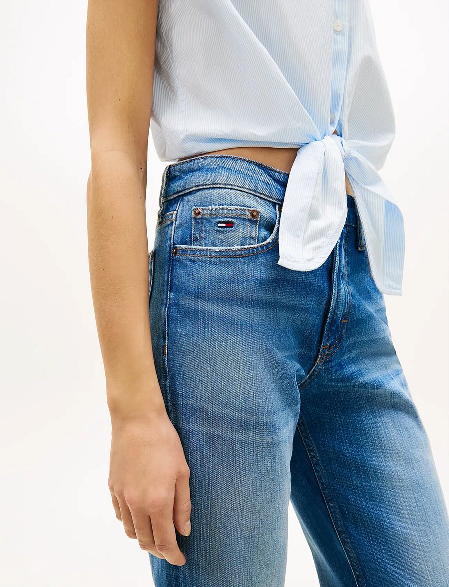 Tommy Jeans - CLEO MID BOOTCUT BJ5137 - bootcut jeans - denim medium - 4