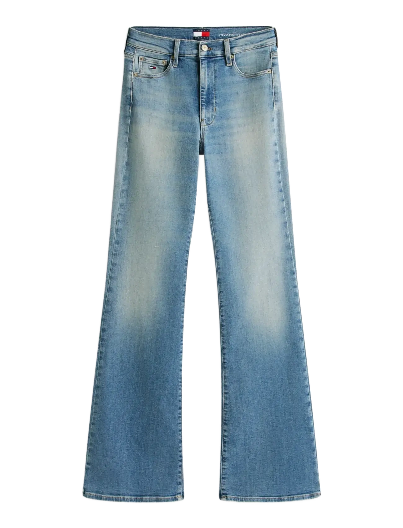 Tommy Jeans - SYLVIA HGH FLR BJ1237 - schlaghosen - denim medium - 1