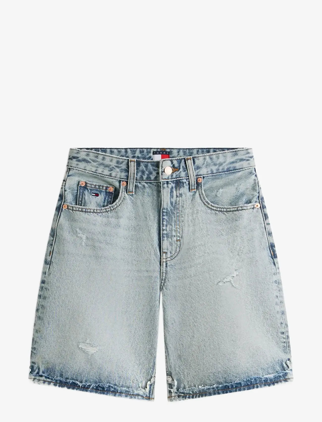 Tommy Jeans - MIA RLXD BERMUDA BJ8015 - lühikesed teksapüksid - denim light - 1