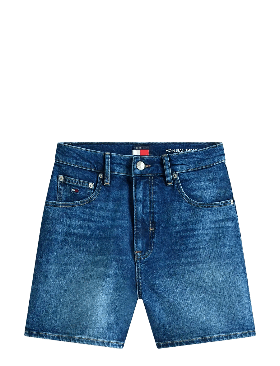 Tommy Jeans - MOM SHORT BJ8155 - lühikesed teksapüksid - denim dark - 1