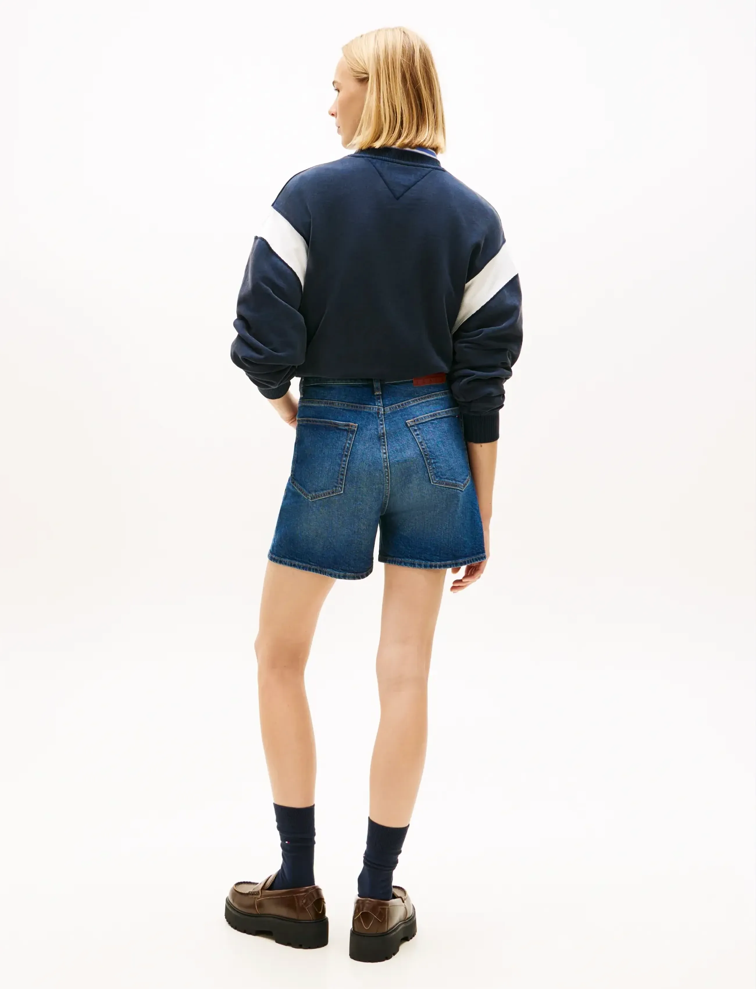 Tommy Jeans - MOM SHORT BJ8155 - jorts - denim dark - 2