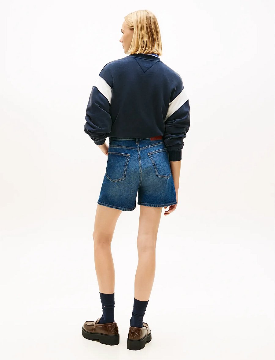 Tommy Jeans - MOM SHORT BJ8155 - lühikesed teksapüksid - denim dark - 2