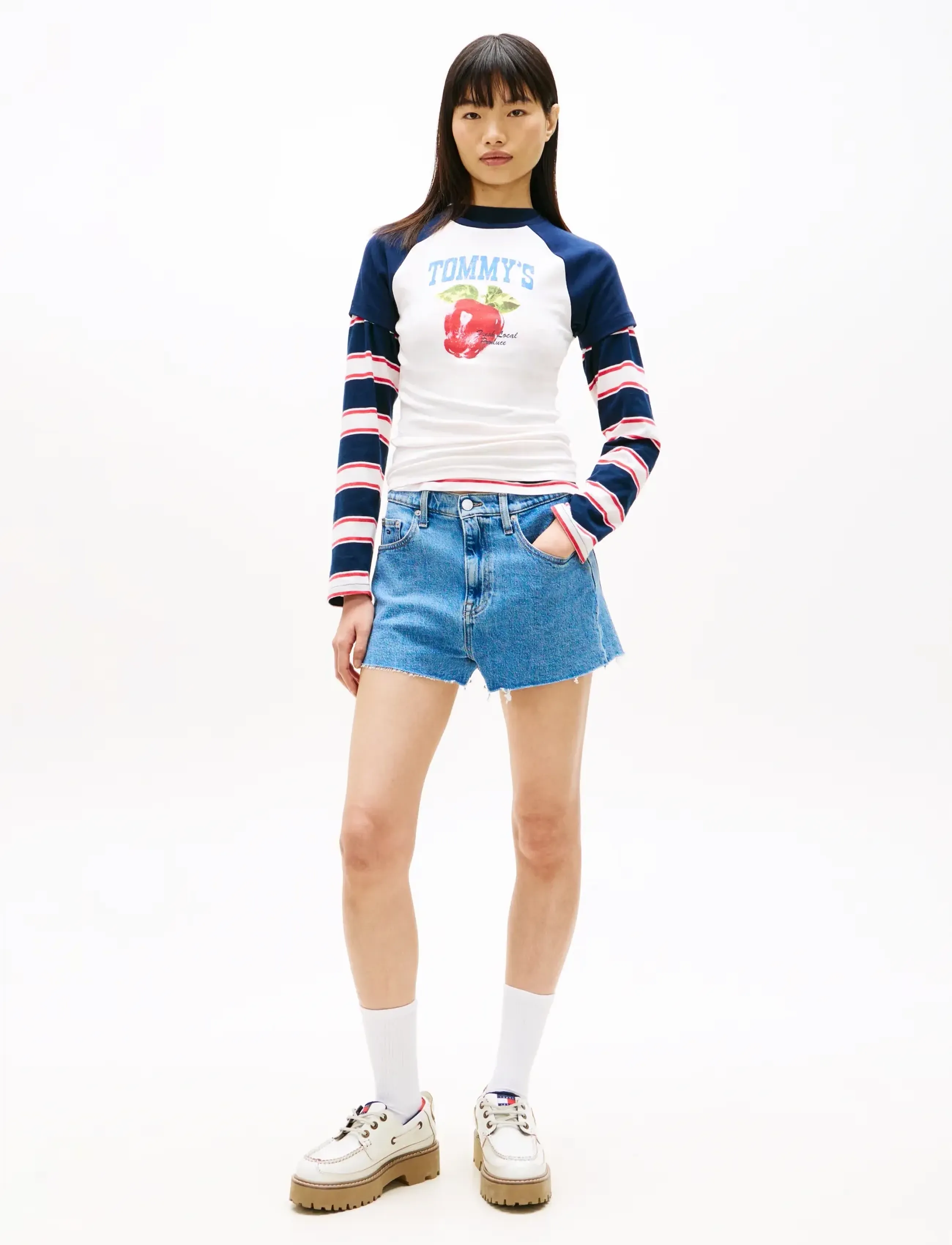Tommy Jeans - HOT PANT BJ4138 - jorts - denim medium - 3