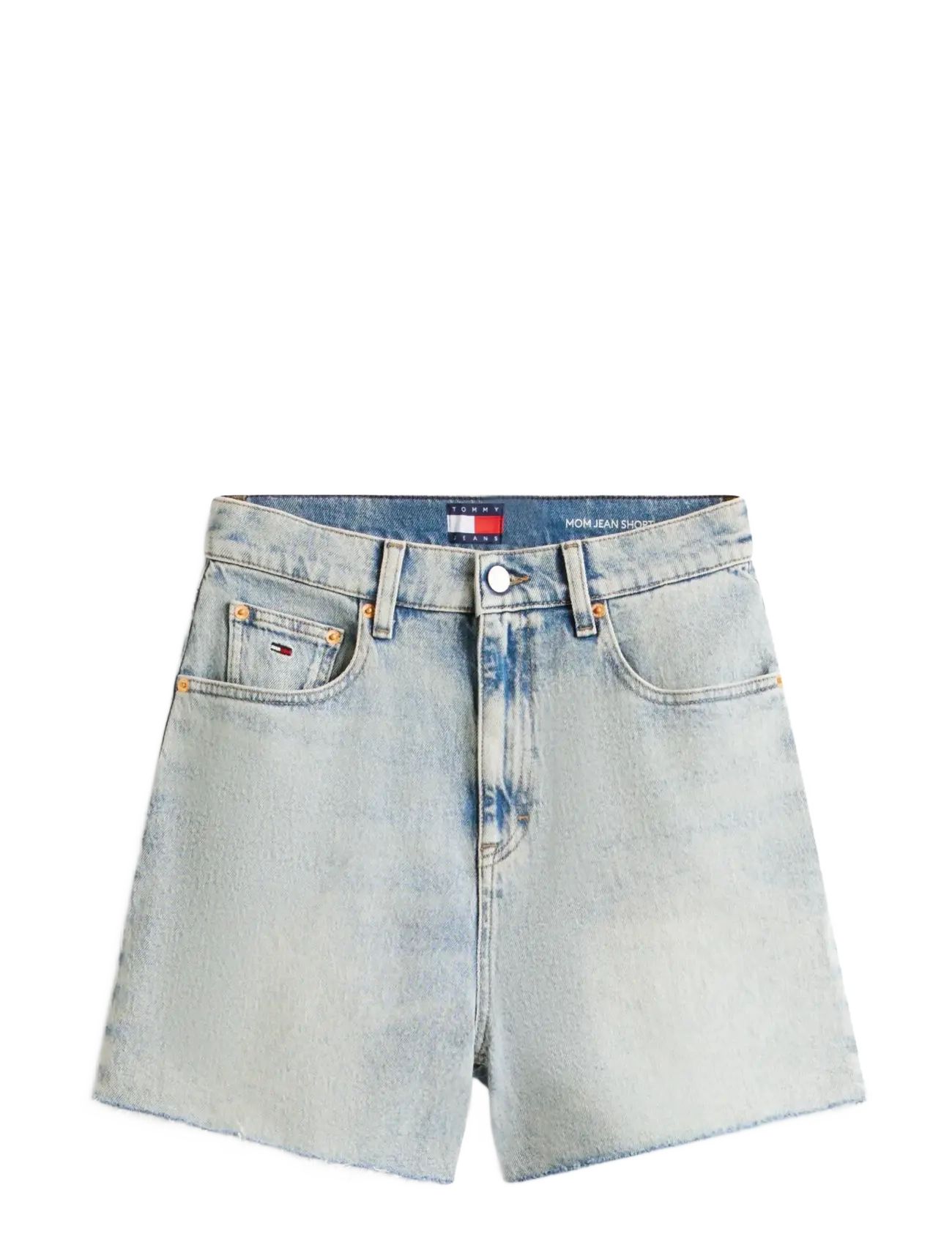 Tommy Jeans MOM SHORT BJ8115 - Jeansshorts - DENIM LIGHT / blue