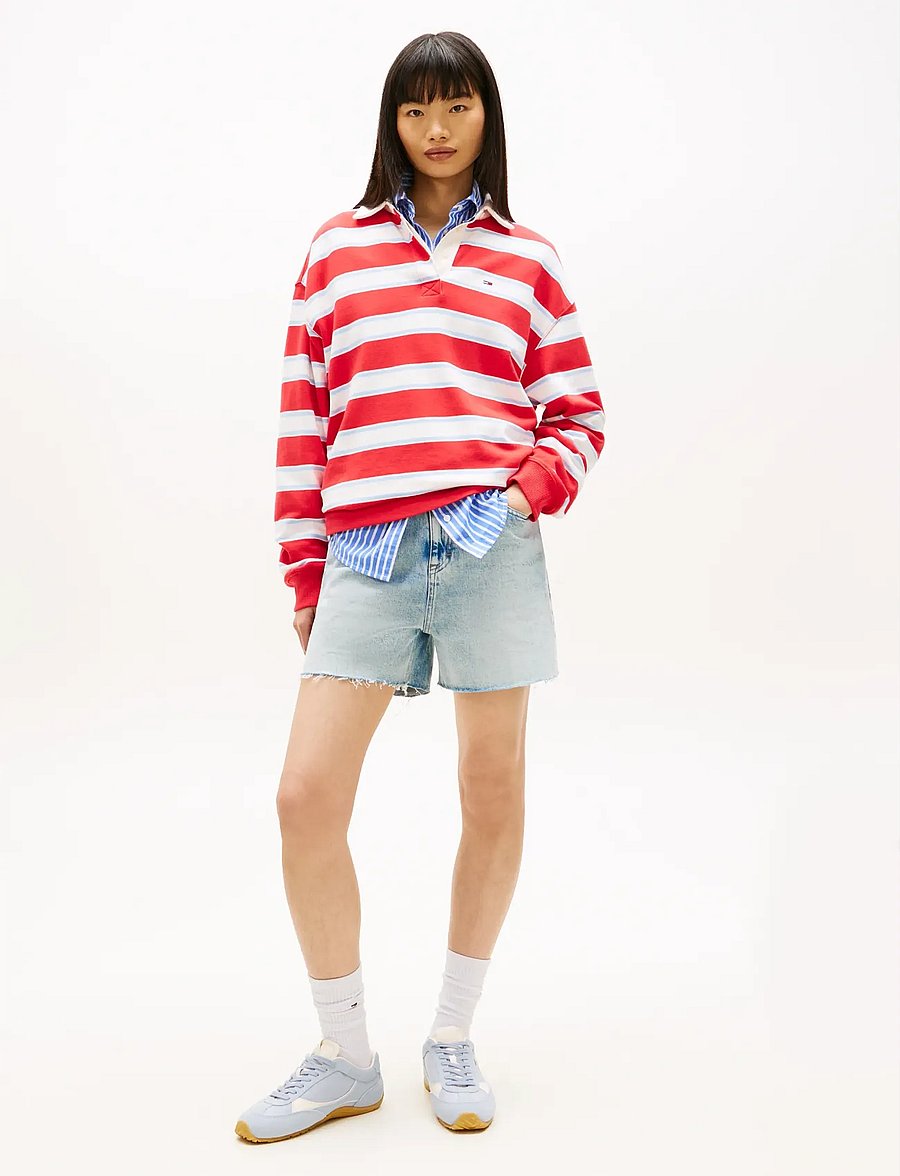 Tommy Jeans - MOM SHORT BJ8115 - lühikesed teksapüksid - denim light - 3