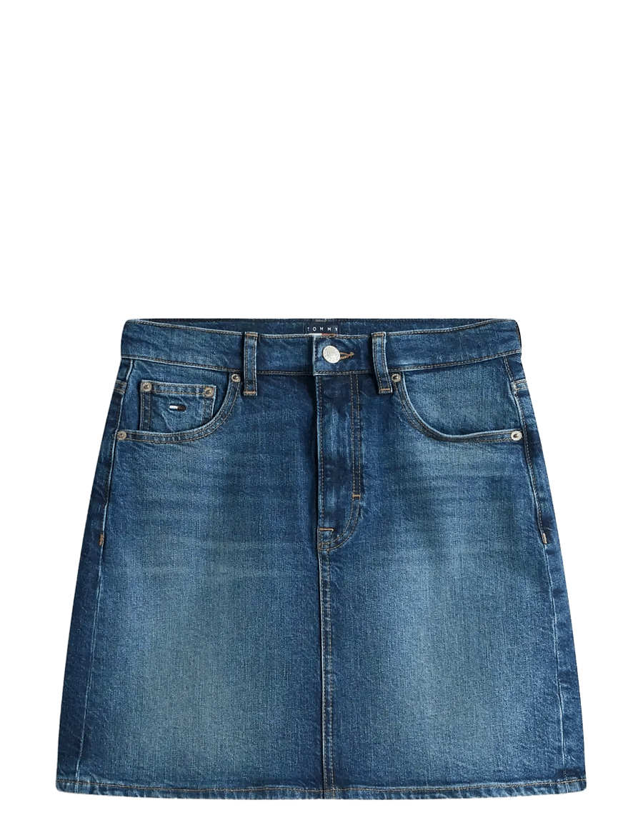 Tommy Jeans - MOM UH SKIRT BJ8155 - jupes en jeans - denim dark - 1