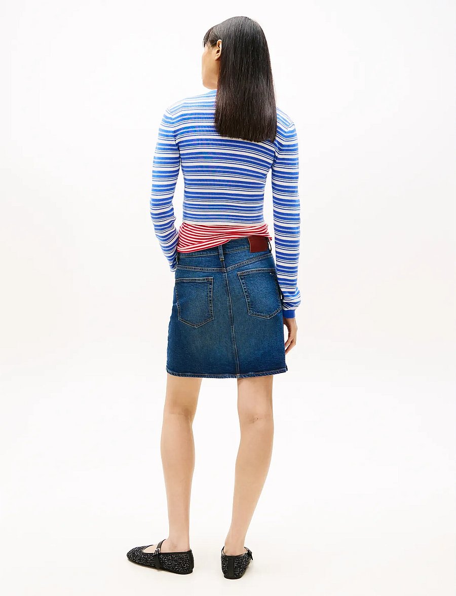 Tommy Jeans - MOM UH SKIRT BJ8155 - jupes en jeans - denim dark - 2