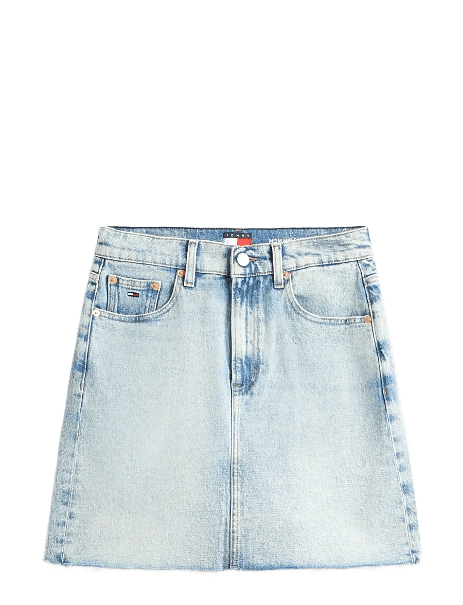 Tommy Jeans - MOM UH SKIRT BJ8115 - denimnederdele - denim light - 1