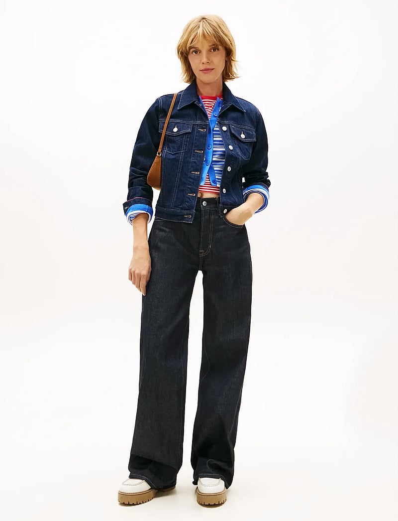 Tommy Jeans - CLASSIC TRUCKER EXT DI4156 - jeansjacken - denim dark - 3