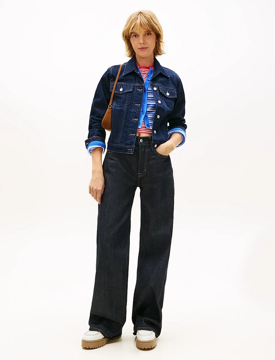 Tommy Jeans - CLASSIC TRUCKER EXT DI4156 - jeansjacken - denim dark - 3