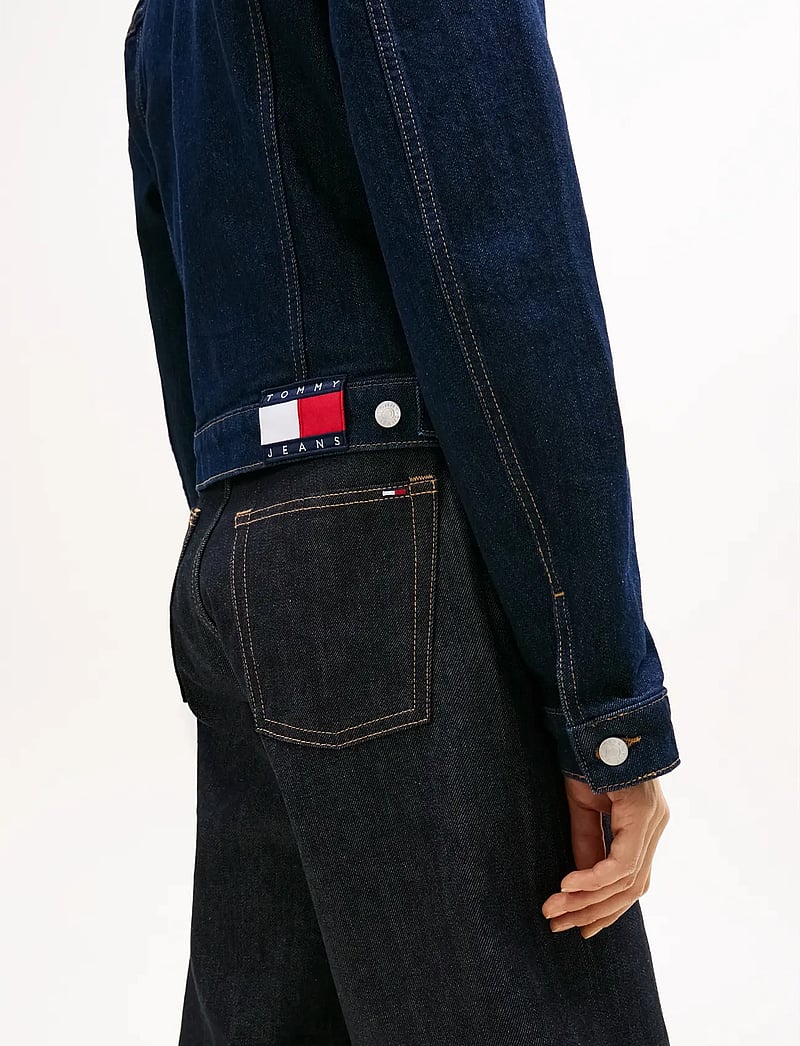 Tommy Jeans - CLASSIC TRUCKER EXT DI4156 - jeansjacken - denim dark - 4